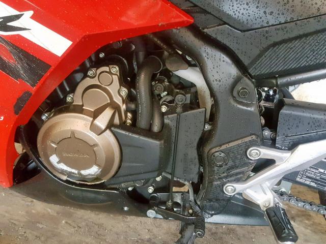 MLHPC4462H5401119 - 2017 HONDA CBR500 R RED photo 7