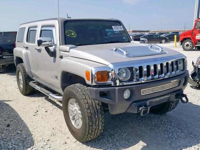 5GTDN13E578185103 - 2007 HUMMER H3 BEIGE photo 1