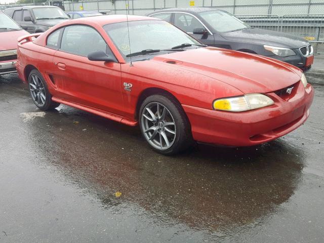 1FALP42T3RF144732 - 1994 FORD MUSTANG GT RED photo 1