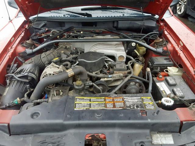 1FALP42T3RF144732 - 1994 FORD MUSTANG GT RED photo 7