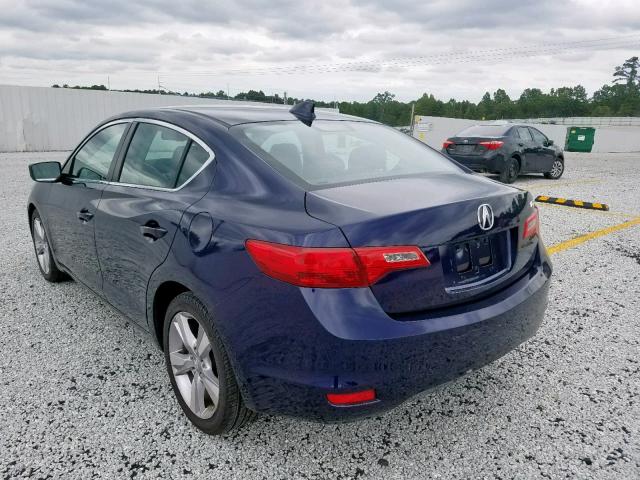 19VDE1F55DE017443 - 2013 ACURA ILX 20 PRE BLUE photo 3