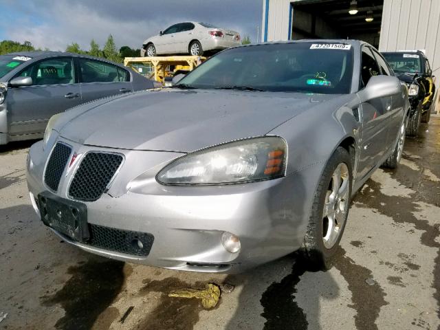 2G2WC58CX61140703 - 2006 PONTIAC GRAND PRIX SILVER photo 2