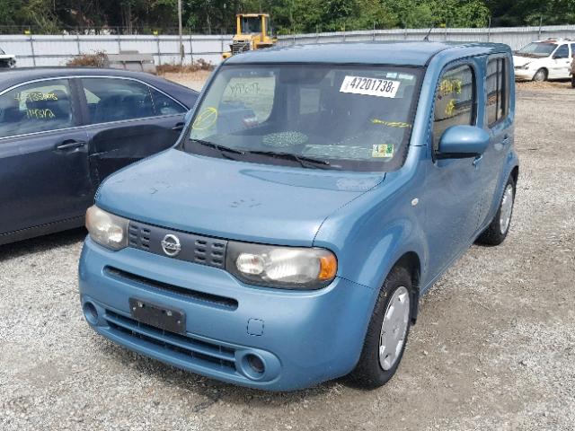 JN8AZ2KR5AT156573 - 2010 NISSAN CUBE BASE BLUE photo 2