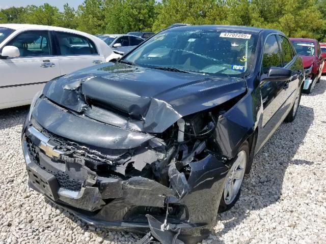 1G11B5SA6GU111908 - 2016 CHEVROLET MALIBU LIM 灰色 照片 2