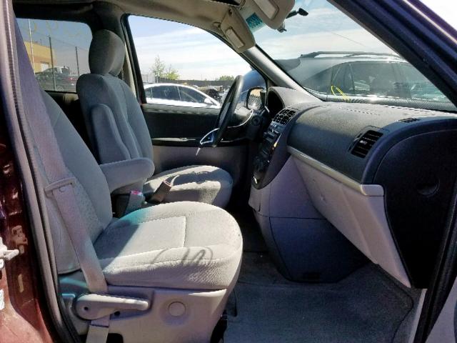 1GNDU23127D115053 - 2007 CHEVROLET UPLANDER L 红色 照片 5