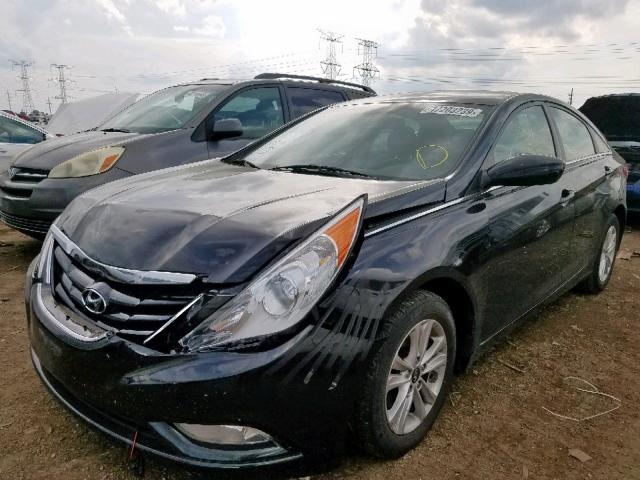 5NPEB4AC5BH221938 - 2011 HYUNDAI SONATA GLS BLACK photo 2