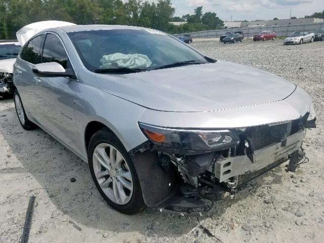 1G1ZD5ST5JF132842 - 2018 CHEVROLET MALIBU LT SILVER photo 1