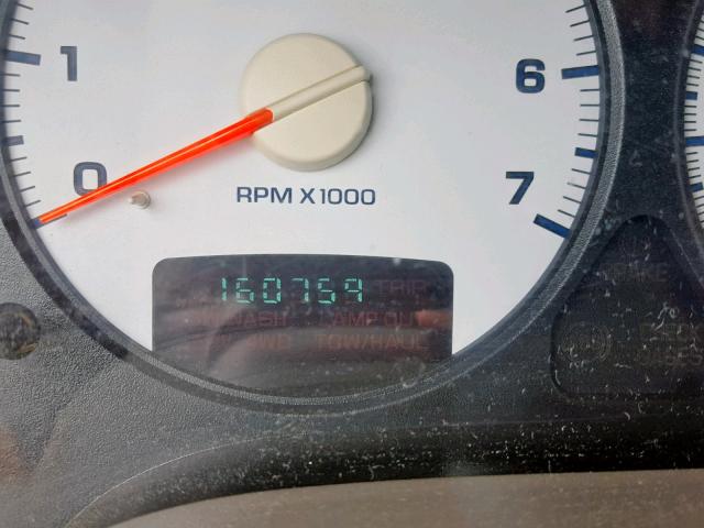 3D7KS28D25G734895 - 2005 DODGE RAM 2500 S ლურჯი ფოტო 8