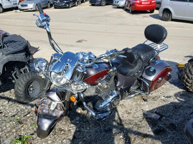 56KTHAAA2H3350432 - 2017 INDIAN MOTORCYCLE CO. SPRINGFIEL GRAY photo 2