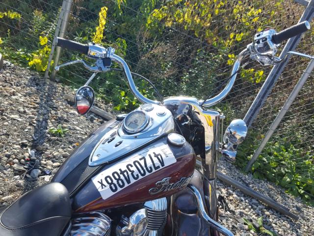 56KTHAAA2H3350432 - 2017 INDIAN MOTORCYCLE CO. SPRINGFIEL GRAY photo 5