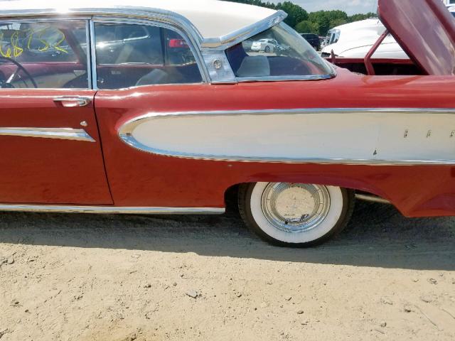 X8SW710373 - 1958 FORD EDSEL RED photo 9