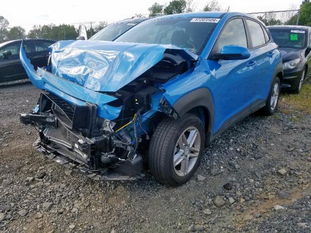 KM8K1CAA7JU158436 - 2018 HYUNDAI KONA SE BLUE photo 2