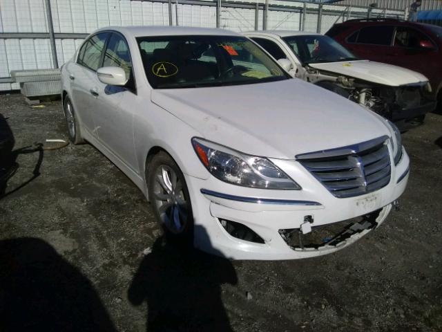 KMHGC4DD6DU238052 - 2013 HYUNDAI GENESIS 3. WHITE photo 1