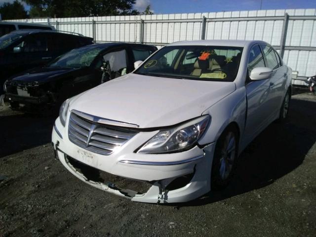 KMHGC4DD6DU238052 - 2013 HYUNDAI GENESIS 3. WHITE photo 2