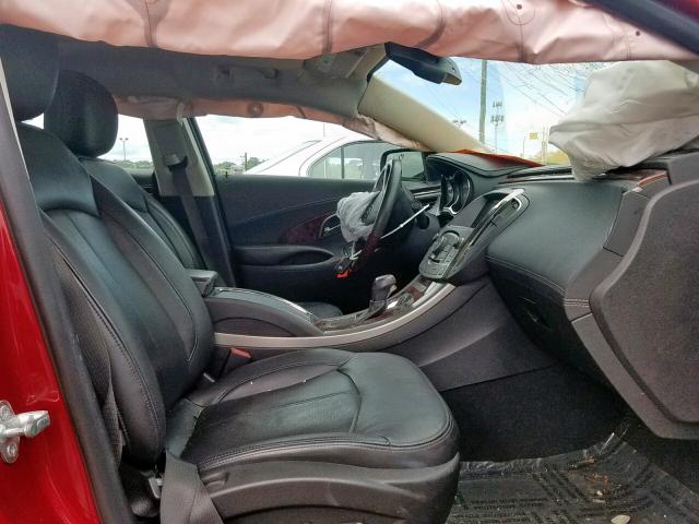 1G4GH5E39DF232196 - 2013 BUICK LACROSSE P RED photo 5