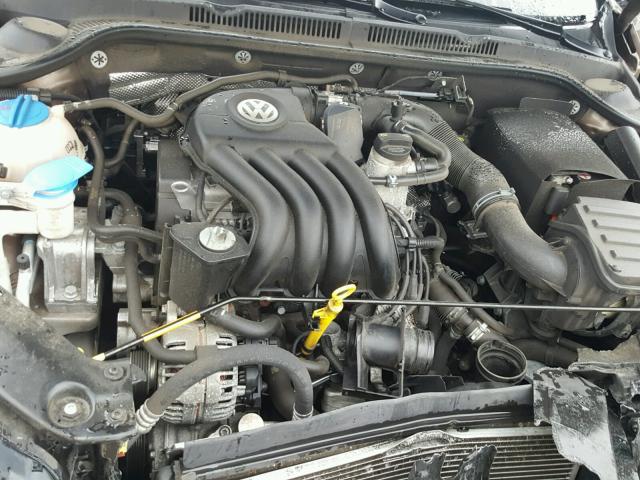 3VW1K7AJ2FM290923 - 2015 VOLKSWAGEN JETTA BASE BROWN photo 7