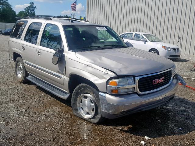 1GKEC13Z64R135695 - 2004 GMC YUKON TAN photo 1