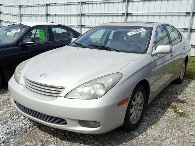 JTHBF30G730108625 - 2003 LEXUS ES 300 SILVER photo 2