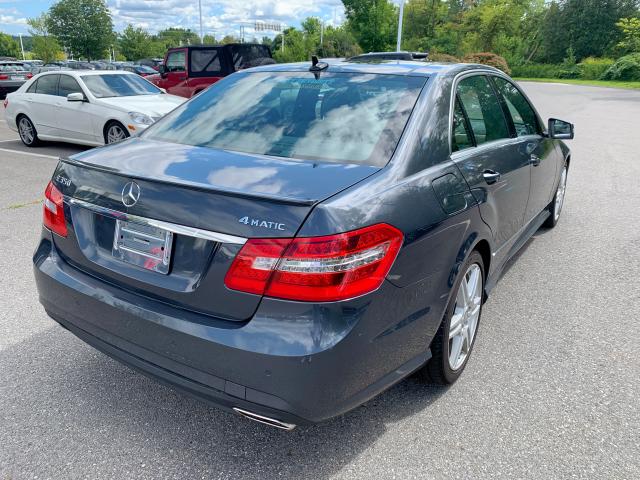 WDDHF8HB0BA307824 - 2011 MERCEDES-BENZ E 350 4MAT GRAY photo 3