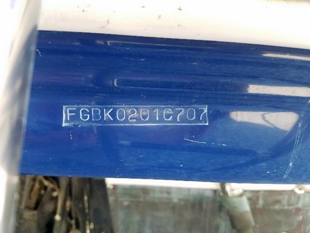 FGBK0201C707 - 2007 BOAT ACUR BLUE photo 10