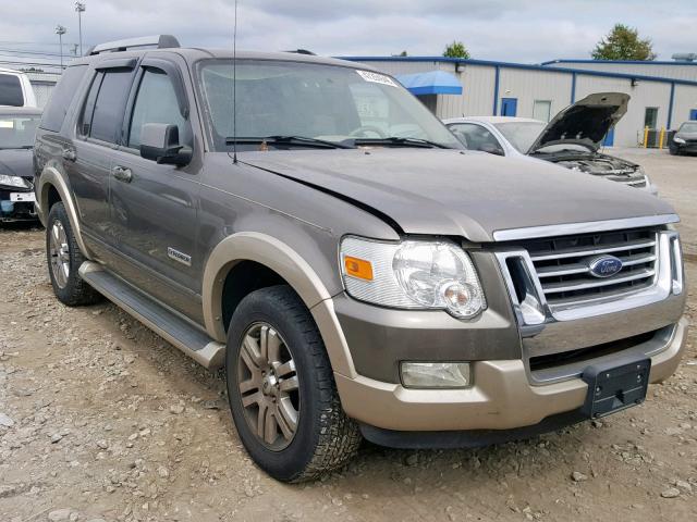 1FMEU748X6UA25682 - 2006 FORD EXPLORER E BROWN photo 1