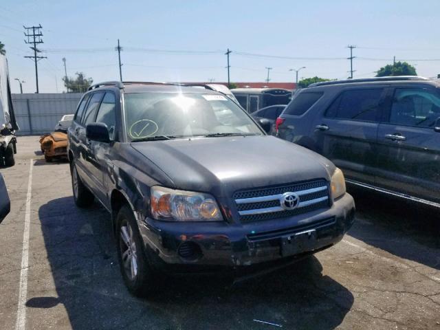 JTEGW21A870018199 - 2007 TOYOTA HIGHLANDER BLUE photo 1