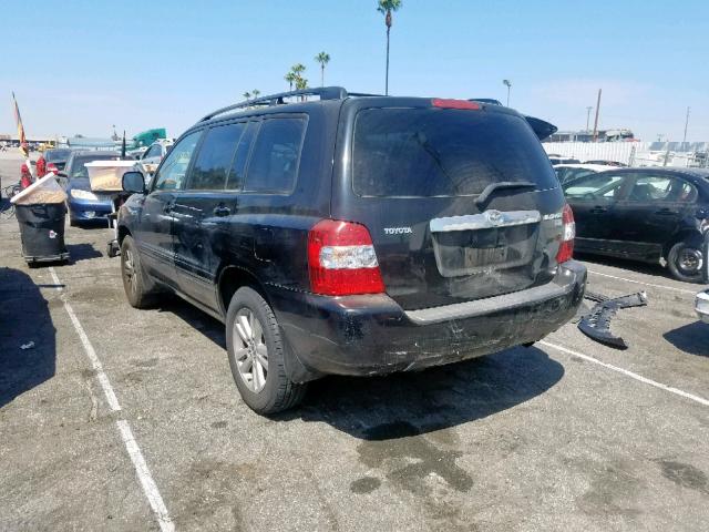 JTEGW21A870018199 - 2007 TOYOTA HIGHLANDER BLUE photo 3