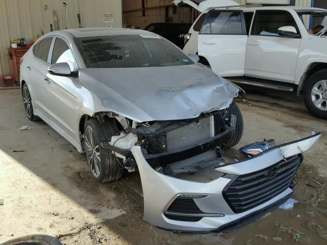 KMHD04LB4JU576850 - 2018 HYUNDAI ELANTRA SP SILVER photo 1