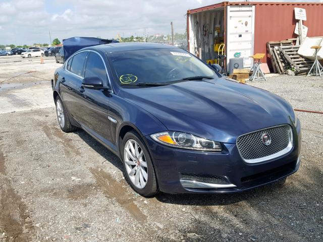 SAJWA0FS1FPU58440 - 2015 JAGUAR XF 2.0T PR BLUE photo 1