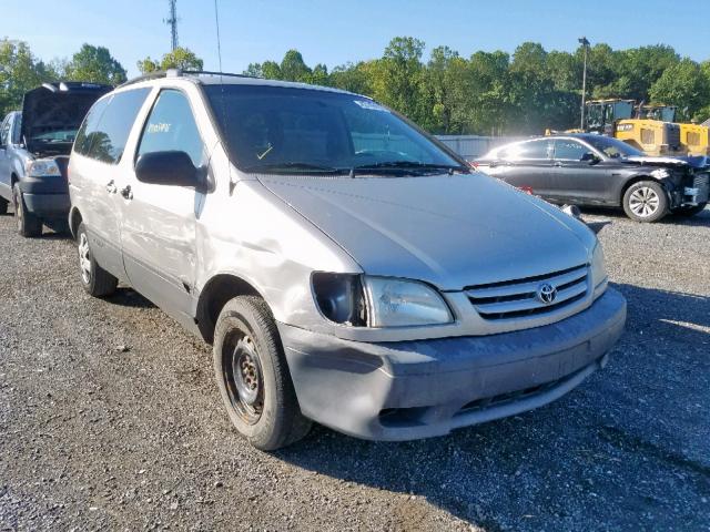 4T3ZF13C91U349270 - 2001 TOYOTA SIENNA LE TAN photo 1