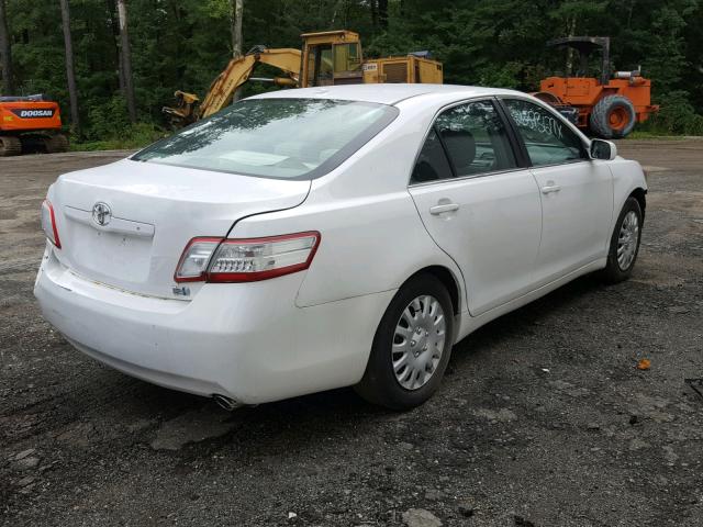 4T1BB3EK6BU140544 - 2011 TOYOTA CAMRY HYBR WHITE photo 4