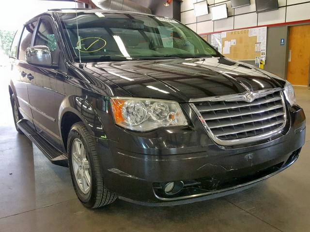 2A4RR5DX8AR416283 - 2010 CHRYSLER TOWN & COU BLACK photo 1