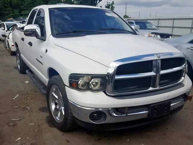 1D7HA18NX4J267190 - 2004 DODGE RAM 1500 S WHITE photo 1