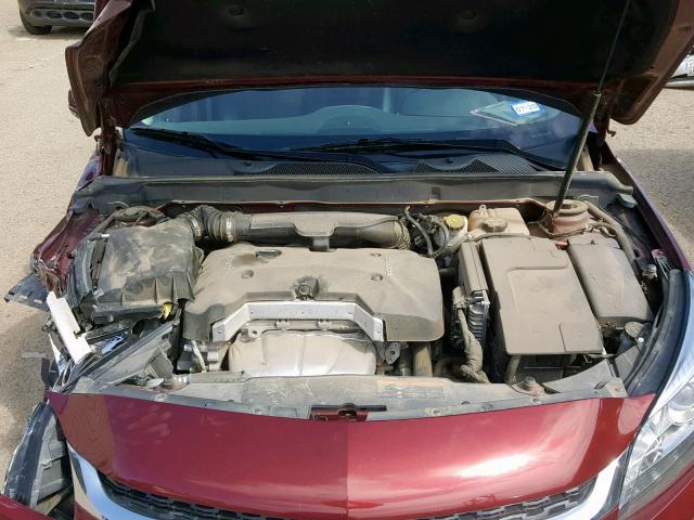 1G11C5SA1GF159494 - 2016 CHEVROLET MALIBU LIM BURGUNDY photo 7