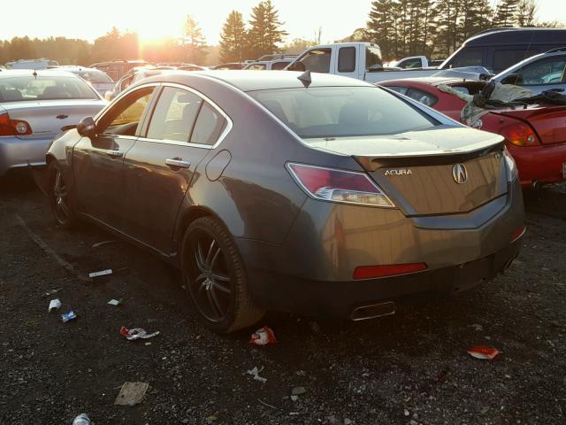 19UUA8F55AA006177 - 2010 ACURA TL GRAY photo 3