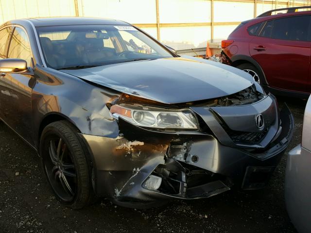 19UUA8F55AA006177 - 2010 ACURA TL GRAY photo 9