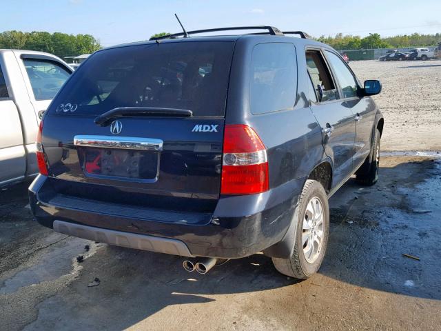 2HNYD18753H542882 - 2003 ACURA MDX TOURIN BLACK photo 4