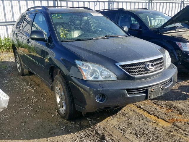 JTJHW31U372018959 - 2007 LEXUS RX 400H GRAY photo 1