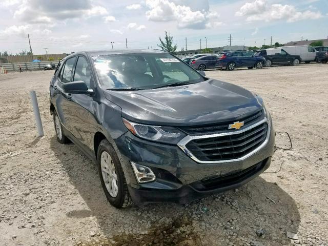 2GNAXHEVXK6146216 - 2019 CHEVROLET EQUINOX LS GRAY photo 1