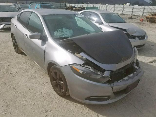 1C3CDFBB2GD605938 - 2016 DODGE DART SXT GRAY photo 1