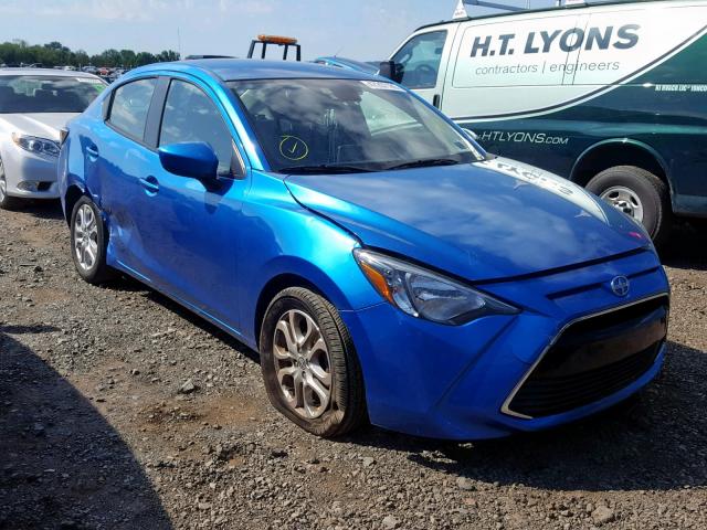 3MYDLBZV6GY100317 - 2016 TOYOTA SCION IA BLUE photo 1