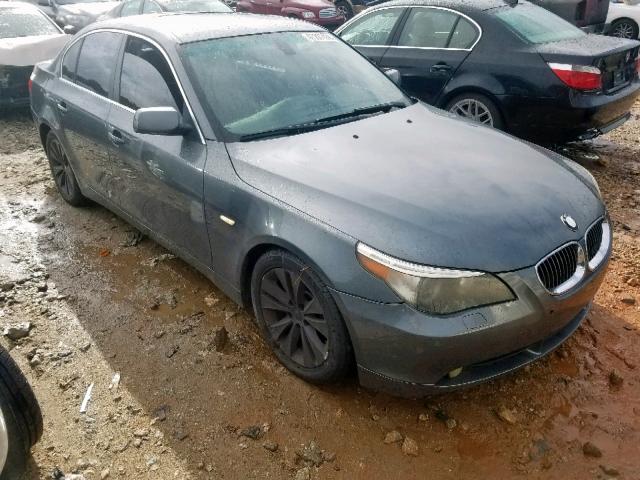 WBANB53576CP02812 - 2006 BMW 550 I GRAY photo 1