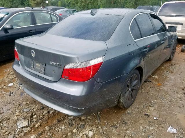 WBANB53576CP02812 - 2006 BMW 550 I GRAY photo 4