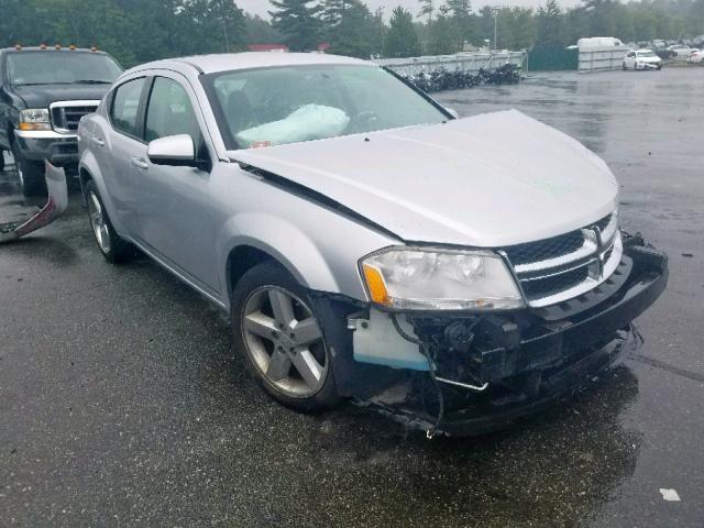 1B3BD2FB1BN534942 - 2011 DODGE AVENGER LU SILVER photo 1