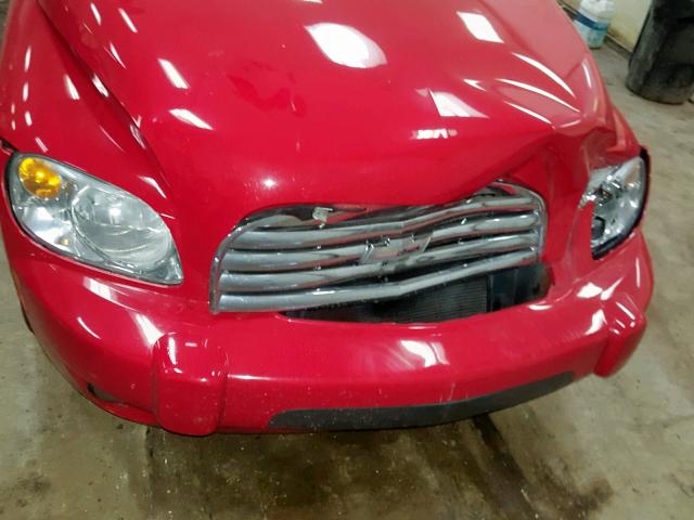 3GNCA23B59S602358 - 2009 CHEVROLET HHR LT RED photo 9