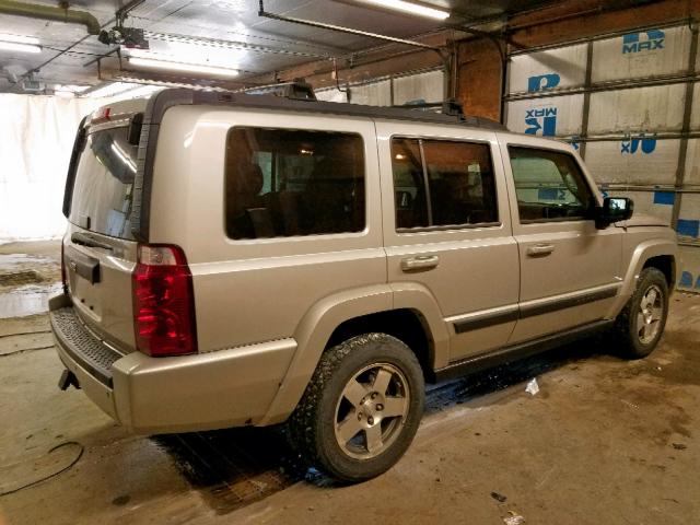 1J8HG48K09C501289 - 2009 JEEP COMMANDER 银色 照片 4