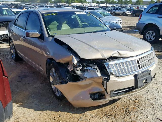 3LNHM28T57R653480 - 2007 LINCOLN MKZ GOLD photo 1