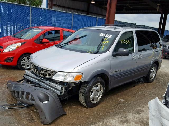 1GMDU03E63D216635 - 2003 PONTIAC MONTANA SILVER photo 2