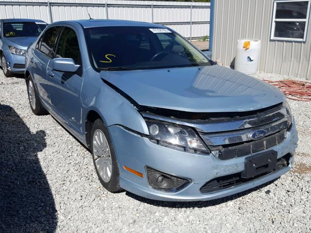 3FADP0L3XAR355462 - 2010 FORD FUSION HYB BLUE photo 1