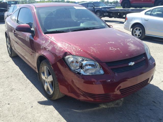 1G1AL18F587282268 - 2008 CHEVROLET COBALT LT MAROON photo 1